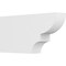 Ekena Millwork Standard Ridgewood Architectural Grade PVC Rafter Tail, 3"W X 8"H X 16"L RFTP03X08X16RID - alternate 1